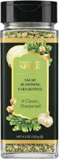 Caesar-Style glass jar