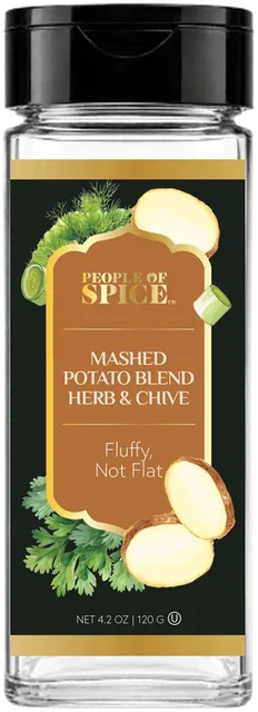 Herb & Chive Potatoes glass jar
