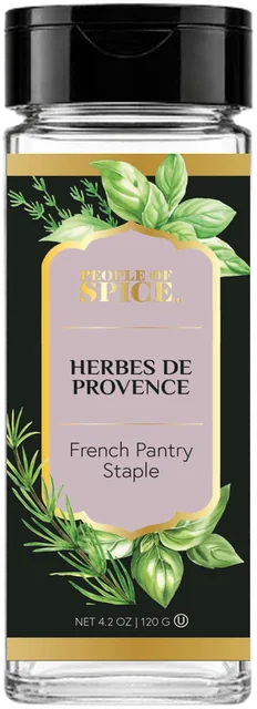 Herbes de Provence glass jar