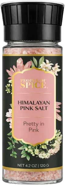 Himalayan Pink Salt glass jar