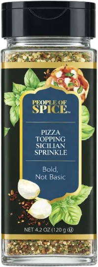 Sicilian Sprinkle glass jar