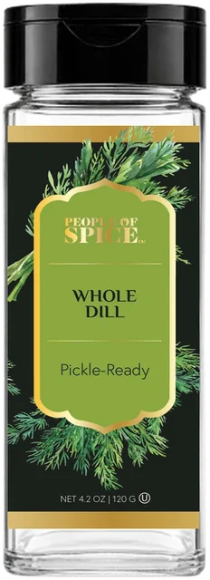 Whole Dill glass jar